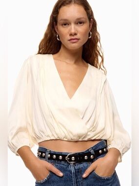 Zadig & Voltaire Tyfon Satin Blouse